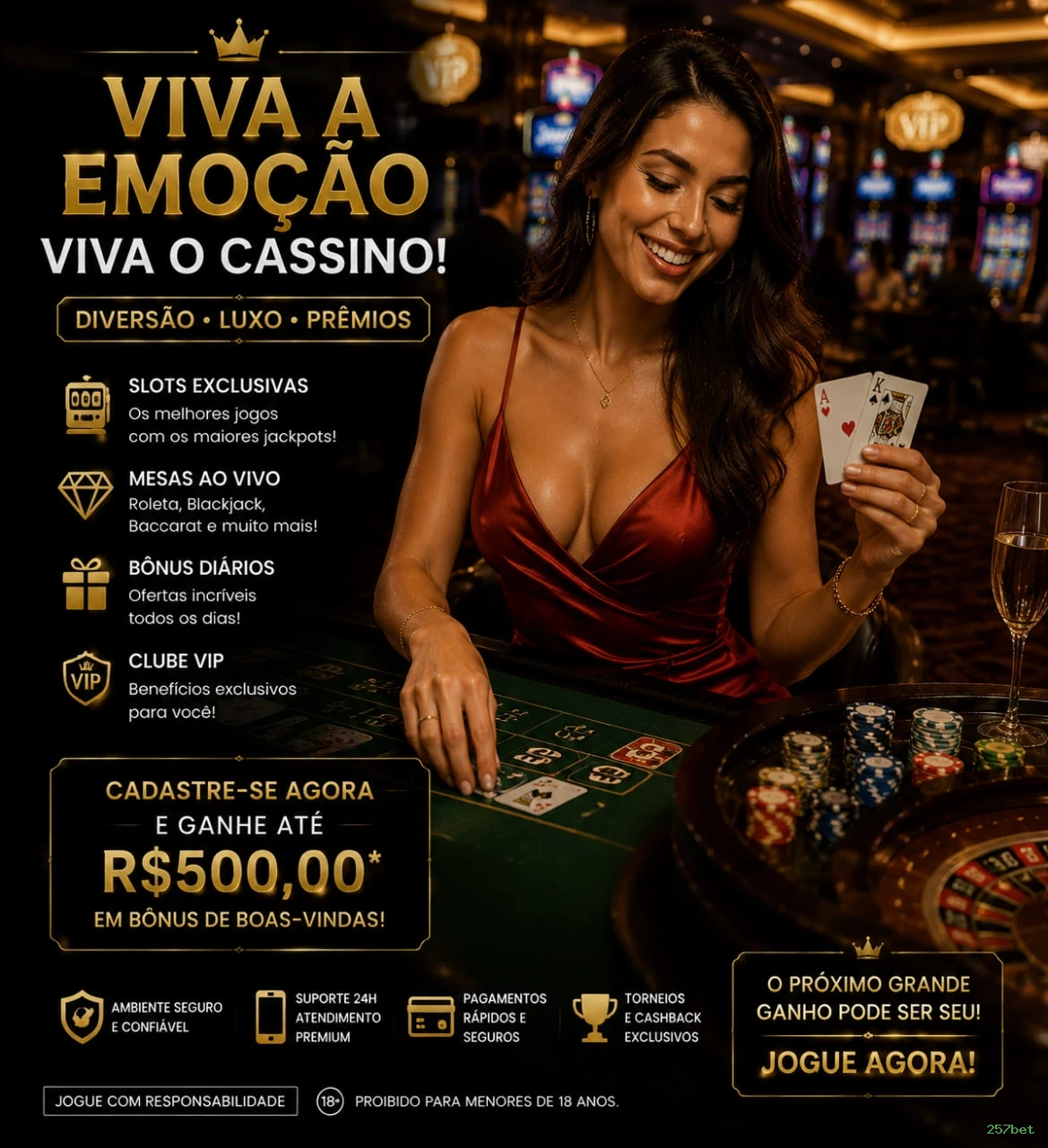 Apostas esportivas ao vivo na 257bet